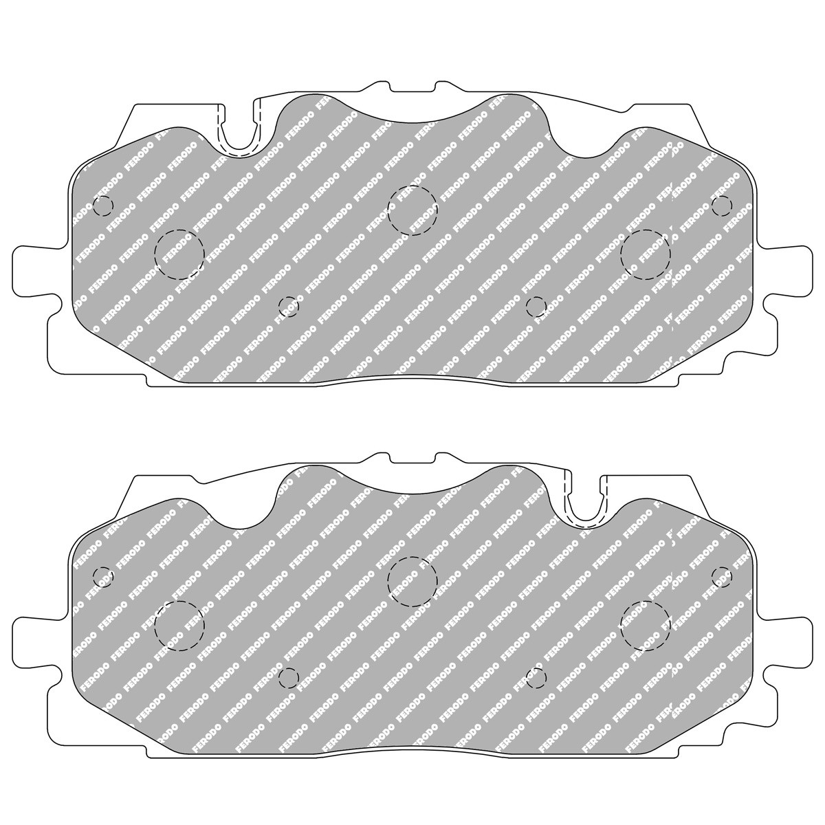 Pastillas de freno delanteras Ferodo DS2500 Audi RS5 Quattro después de 2018Array