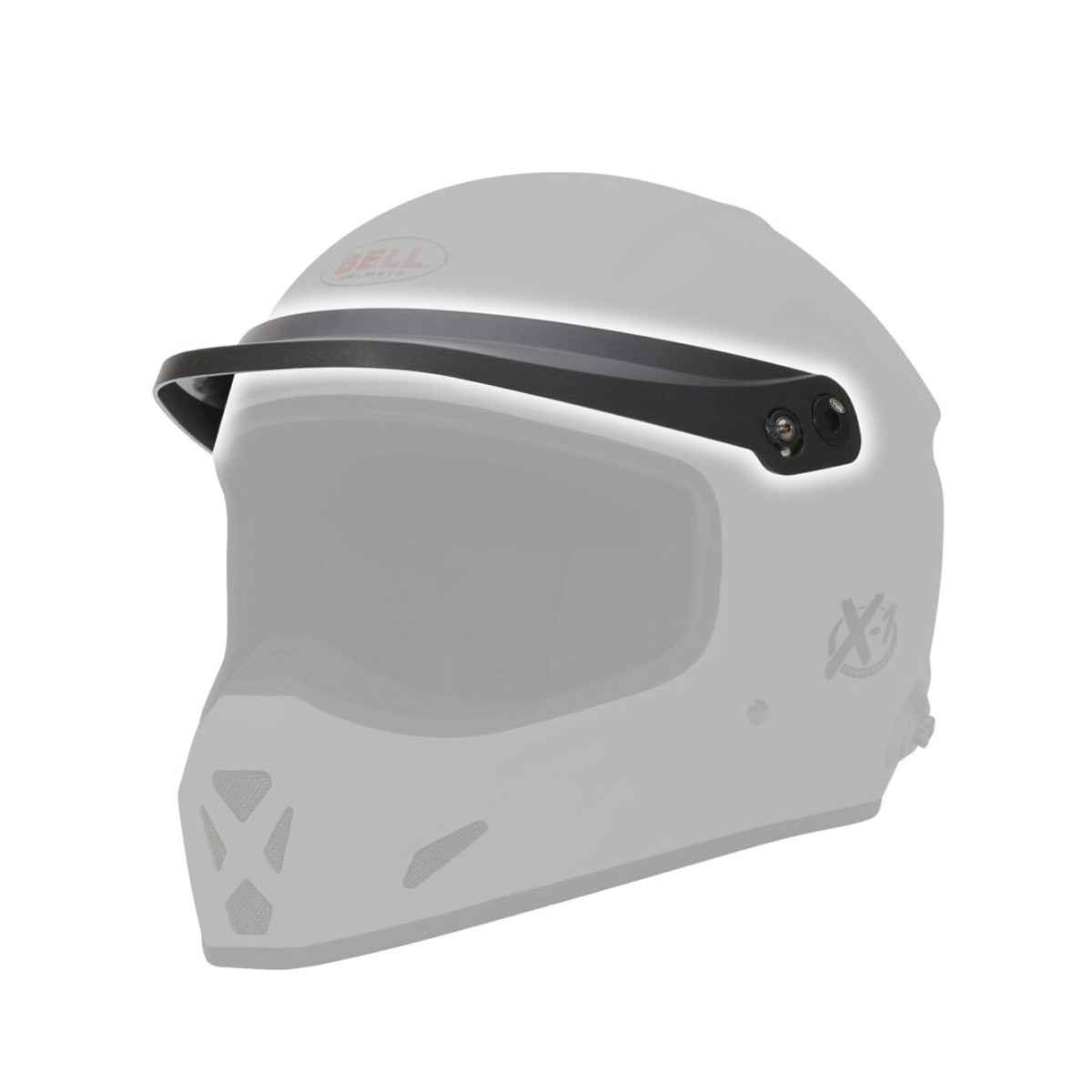 Visera negra Bell para casco X-1Array