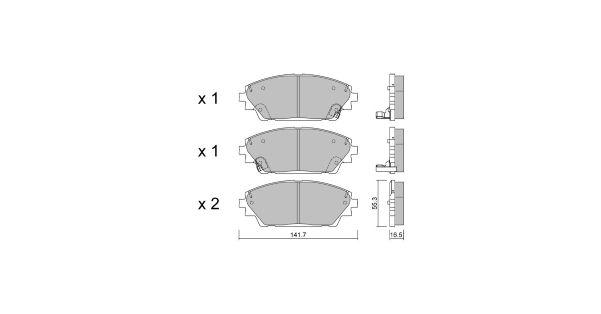 Pastilhas de travão dianteiras GT2i Club para MAZDA CX-30 (DM) 2.5 SKYACTIV-G 195hp 2019-07-01-