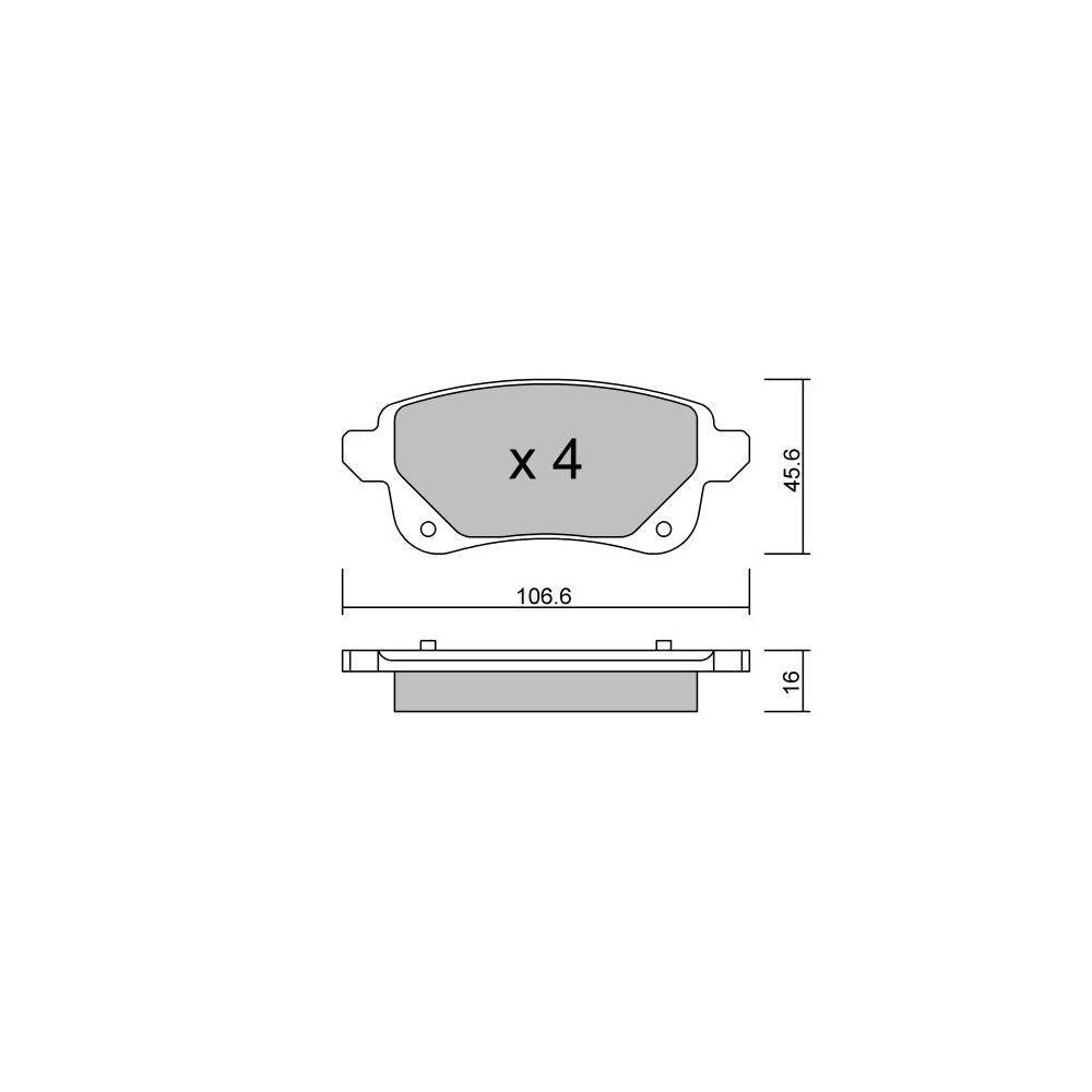 Pastillas de freno traseras GT2i Club para RENAULT Espace V (JR_) 1.8 RS TCe 280 (B9M6) 279cv 2015-02-01-2023-03-01Array