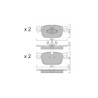 Pastillas de freno delanteras GT2i Club para VOLVO S60 III (224) B4 Mild-Hybrid 198cv 2019-02-01-