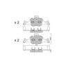Pastilhas de travão dianteiras GT2i Club para BMW X5 IV (G05, F95) xDrive 45 e iPerformance 395hp 2018-08-01-