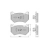 Pastilhas de travão dianteiras GT2i Club para AUDI Q5 II Sportback (FYT) 3.6 FSI 281bhp 2020-11-01-