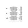 Pastillas de freno delanteras GT2i Club para OPEL Karl (C16) 1.4 LPG (_76) 141cv 2015-01-01-