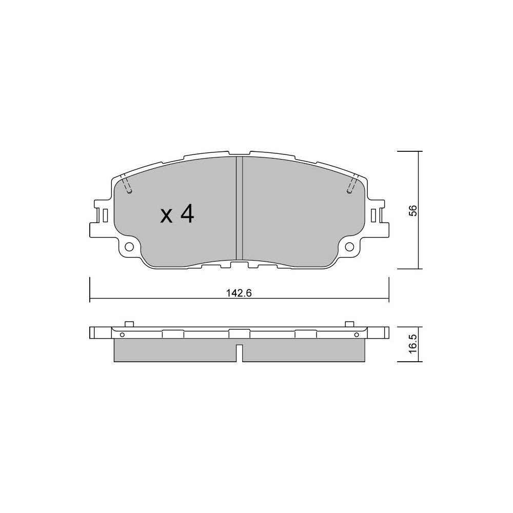 Pastillas de freno delanteras GT2i Club para LEXUS ES V (_Z10_) 350 (GSZ10) 306cv 2018-07-01-Array