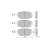 Pastillas de freno delanteras GT2i Club para KIA EV6 77 AWD 325cv 2021-07-01-