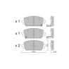 Pastillas de freno delanteras GT2i Club para KIA Sorento IV (MQ4) 2.5 T-GDi 285cv 2020-03-01-