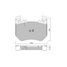 Pastillas de freno delanteras GT2i Club para MERCEDES BENZ Classe S VIII (V223) S 680 Maybach 4-matic 630cv 2020-09-01-