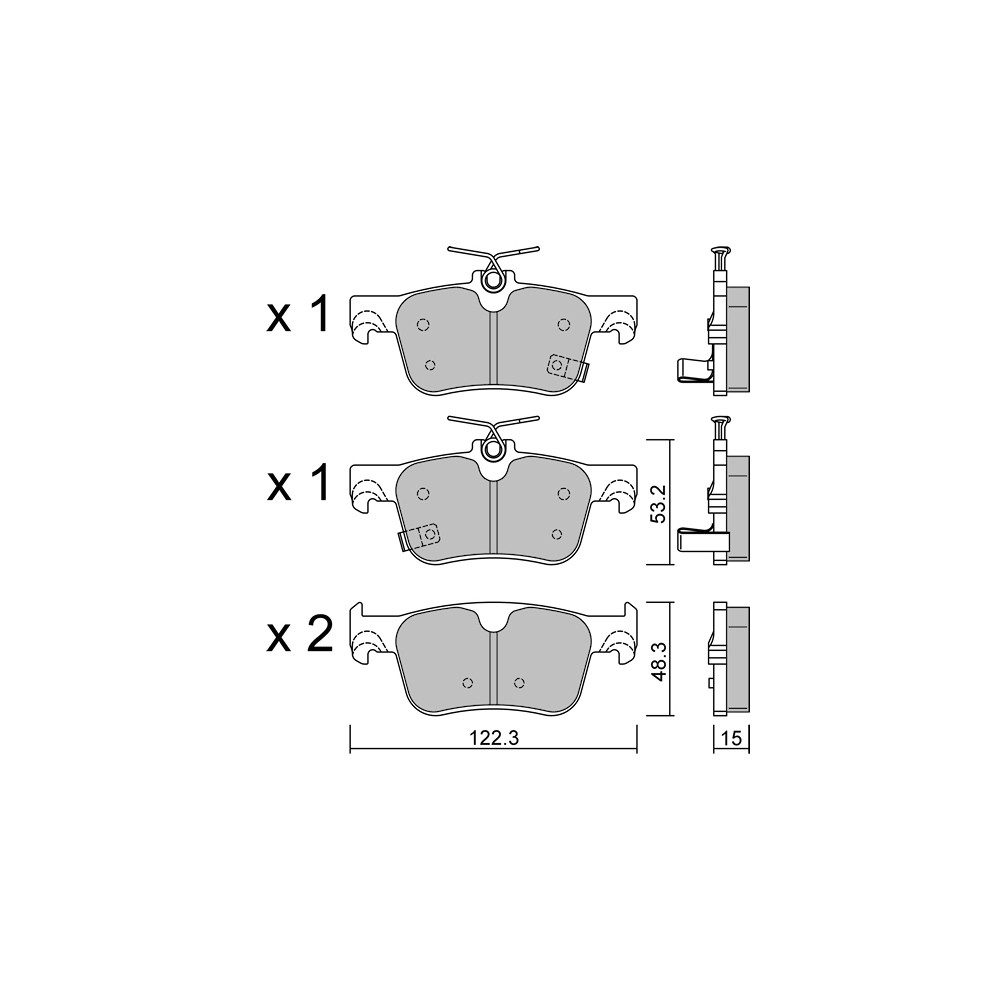 Pastillas de freno traseras GT2i Club para HONDA e Advance 154cv 2019-09-01-Array