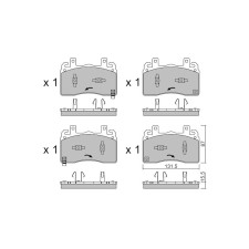 Pastillas de freno delanteras GT2i Club para ALFA ROMEO Tonale (965_) 2.0 268cv 2022-03-01-