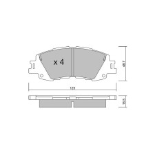 Pastillas de freno delanteras GT2i Club para TOYOTA Yaris V (_P21_, _PA1_, _PH1_) 1.5 (MXPA15) 120cv 2020-02-01-