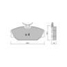Pastillas de freno delanteras GT2i Club para RENAULT Clio II 2.0i 16V RS 1998-05 - Pinzas de freno Girling