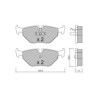 Pastillas de freno traseras GT2i Club para BMW 3 III Cabrio (E36) 3.0 i 232cv 1993-03-01-1999-11-01