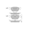 Pastillas de freno delanteras GT2i Club para VOLVO 850 SW (855) 2.3 AWD 266cv 1992-08-01-1997-10-01