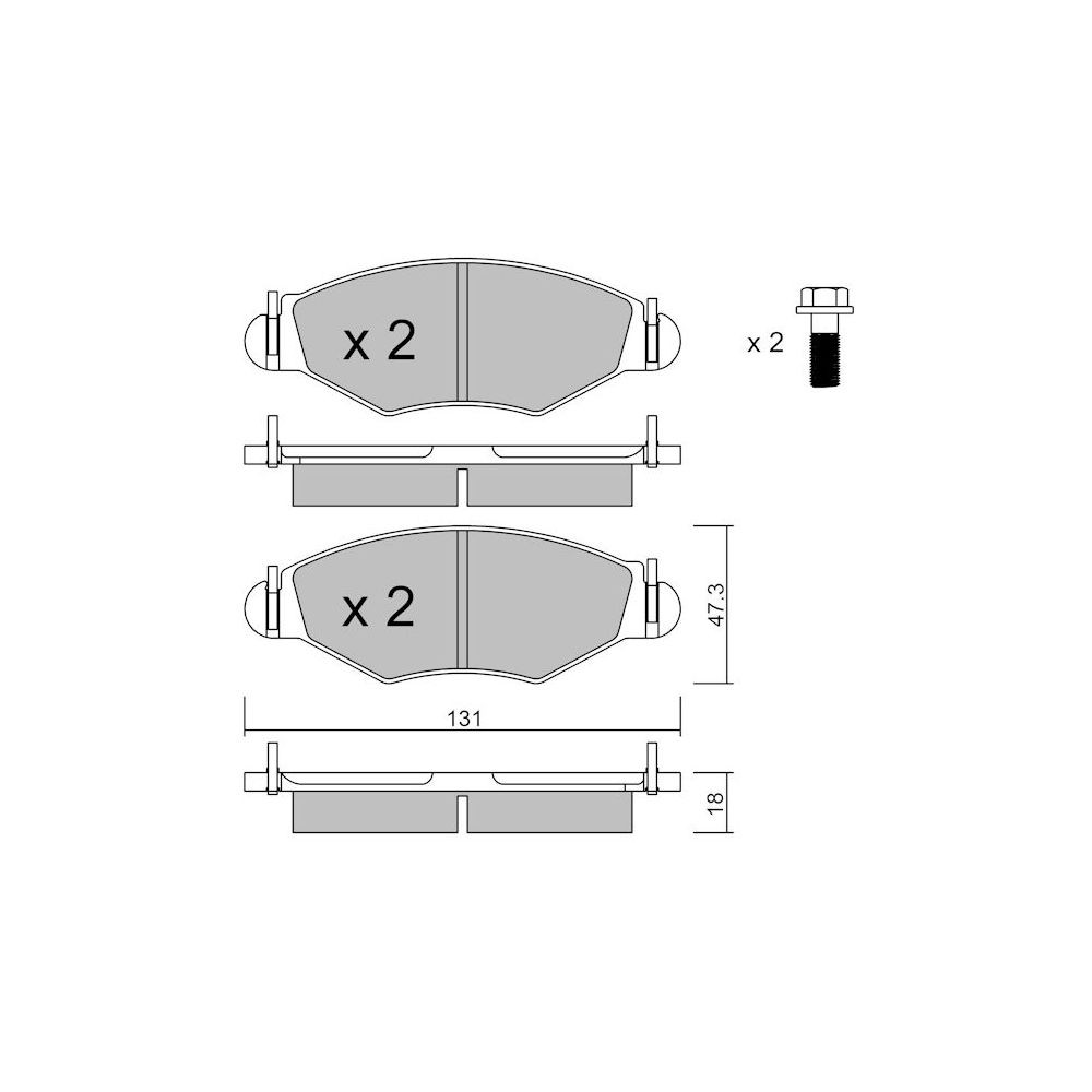Pastillas de freno delanteras GT2i Club para PEUGEOT 206 Hatchback (2A/C) 1.6 Flex 111cv 1998-08-01-2012-12-01Array