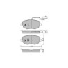 Pastilhas de travão dianteiras GT2i Club para LANCIA Ypsilon I (843_) 3.0 V6 (841AXC1101) 215hp 2003-10-01-2011-12-01