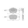 Pastillas de freno delanteras GT2i Club para RENAULT Latitude (L70_) 2.5 DCi 181cv 2010-07-01-