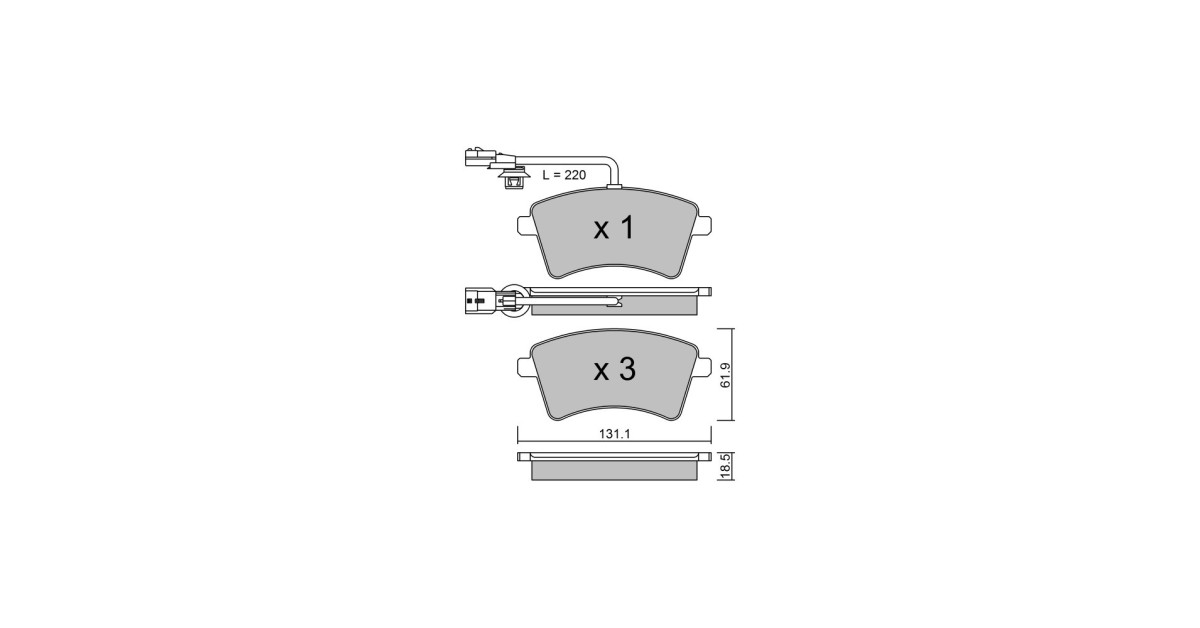 Pastilhas de travão dianteiras GT2i Club para RENAULT Kangoo II (KW0/1_) / Grand Kangoo 1.5 Blue dCi 115 116cv 2008-02-01-