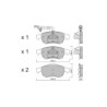 Pastilhas de travão dianteiras GT2i Club para MERCEDES BENZ Classe T (W420) 2.0 TCe 220 221hp 2022-05-01-