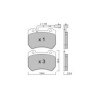 Pastilhas de travão dianteiras GT2i Club para ALFA ROMEO 159 1.8i 16V, 1.9JTS, 1.9/2.0JTDm, 2.2JTS 05-12 - Pinças de travão Brem