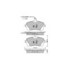 Pastillas de freno delanteras GT2i Club para PEUGEOT 407 SW (6E_) 2.0 HDi 150 Hybrid 150cv 2004-05-01-