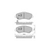 Pastilhas de travão dianteiras GT2i Club para JEEP Wrangler III (Jk) 2.8CRD,3.0 V6,3.6 V6,3.8 V6 06-17 - Pinças de travão Bosch