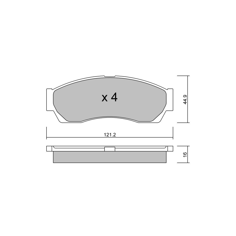Pastillas de freno delanteras GT2i Club para ROVER Cityrover Hatchback 1.3 (RS 413) 92cv 2003-09-01-2005-12-01Array
