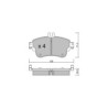 Pastilhas de travão dianteiras GT2i Club para MERCEDES BENZ Classe A III (W176) B 180 (246.242) 123hp 2012-06-01-2018-05-01