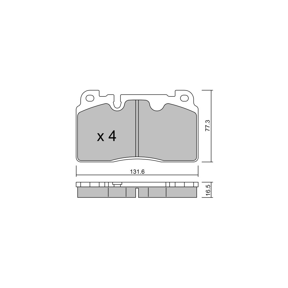 Pastillas de freno delanteras GT2i Club para AUDI Q5 I (8RB) SQ5 TDI quattro 313cv 2008-11-01-2017-05-01Array