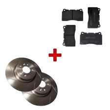 Pack freno discos + pastillas delanteras Renault Megane 3 RS