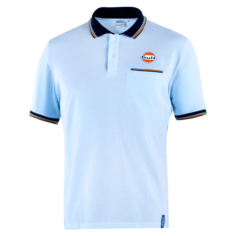 Polo SPARCO GULF con bolsillo en el pechoArray