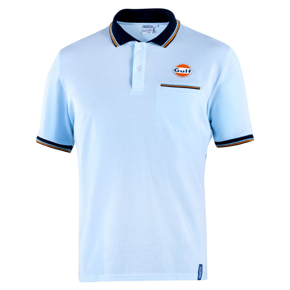 Polo SPARCO GULF con bolsillo en el pechoArray