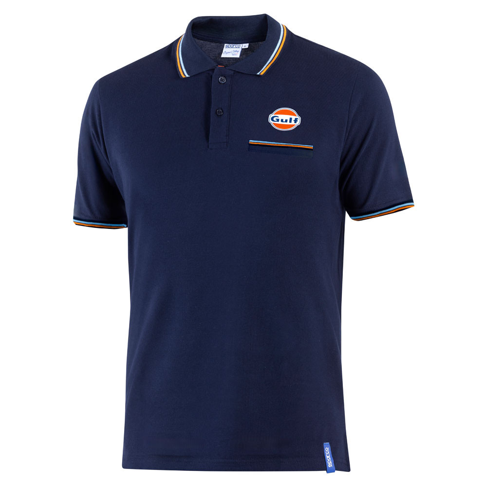 Polo SPARCO GULF com bolso no peitoArray