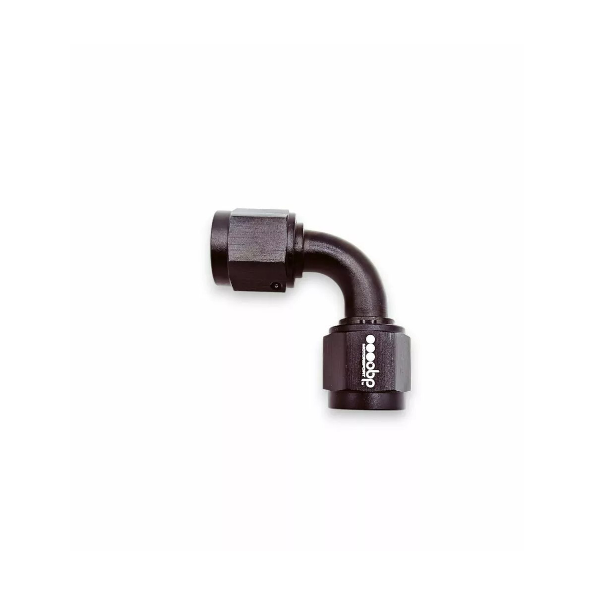 Acoplamiento giratorio 90° OBP hembra/hembra JIC-JIC aluminio NegroArray