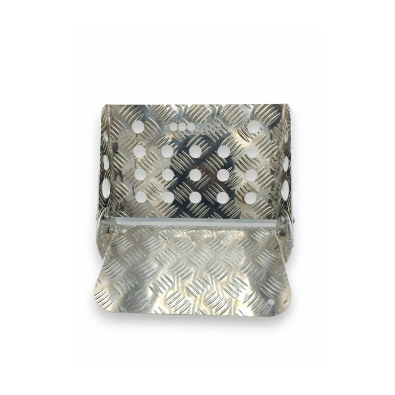 Reposapiés inclinable OBP para copiloto, fabricado en aluminio.Array