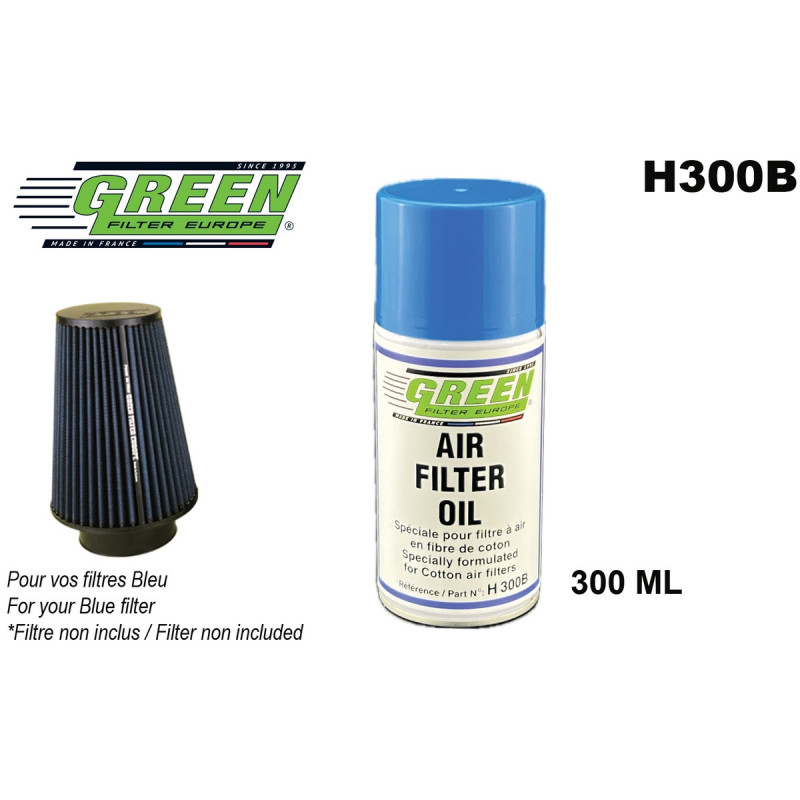 Spray lubricante para filtros de algodón GREEN FILTER - 0,3 lArray