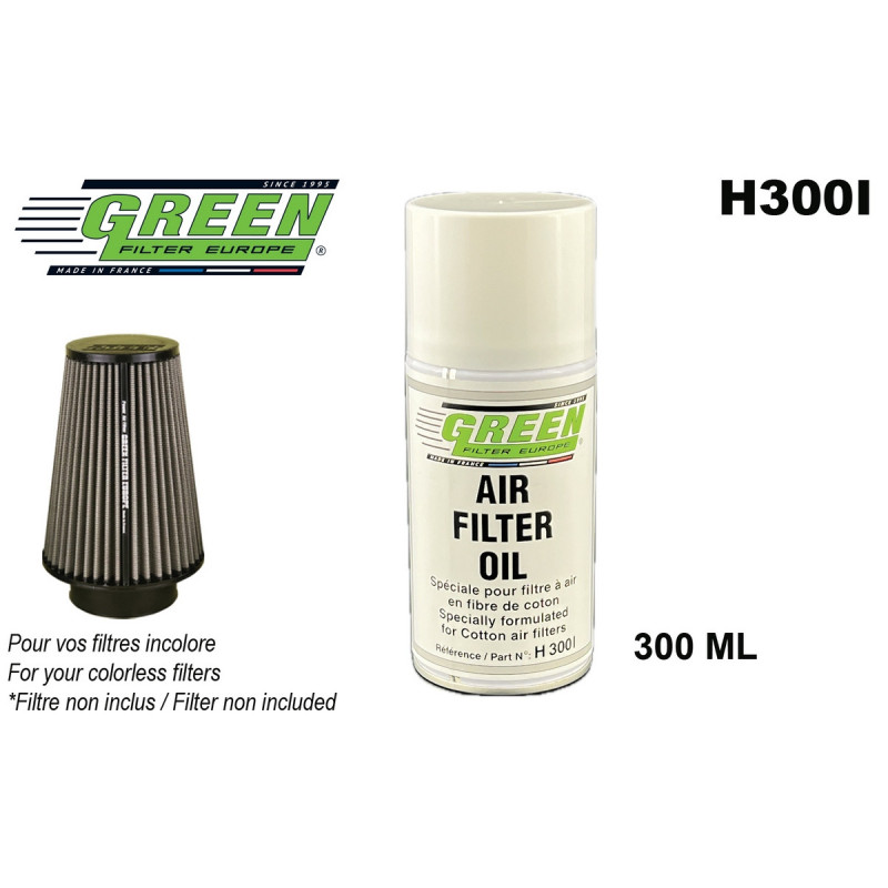 Spray lubricante para filtros de algodón GREEN FILTER - 0,3 lArray