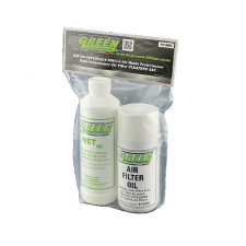 Kit de mantenimiento para filtros de algodón Green Filter spray 0,3 l + limpiador 0,5 l