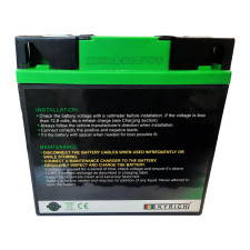 Batería litio 30A 165X122X162mm 2kg