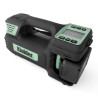 Inflador de neumáticos profesional KIELDER de 18 V + cargador + 1 batería de 5,0 Ah