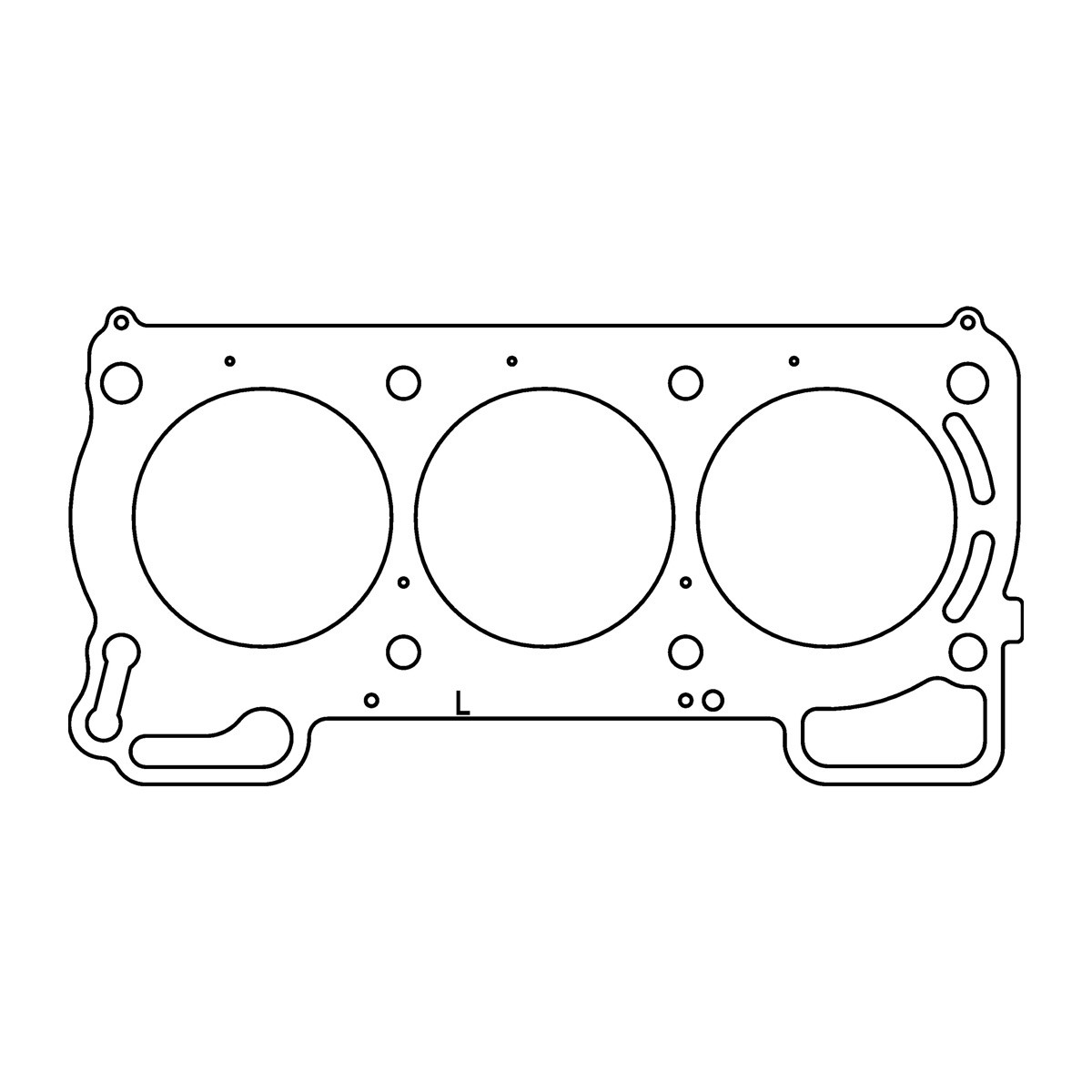 COMETIC - Junta da cabeça do cilindro MLS para SUBARU EZ30 FLAT 6 3.0L diâmetro 90mmArray