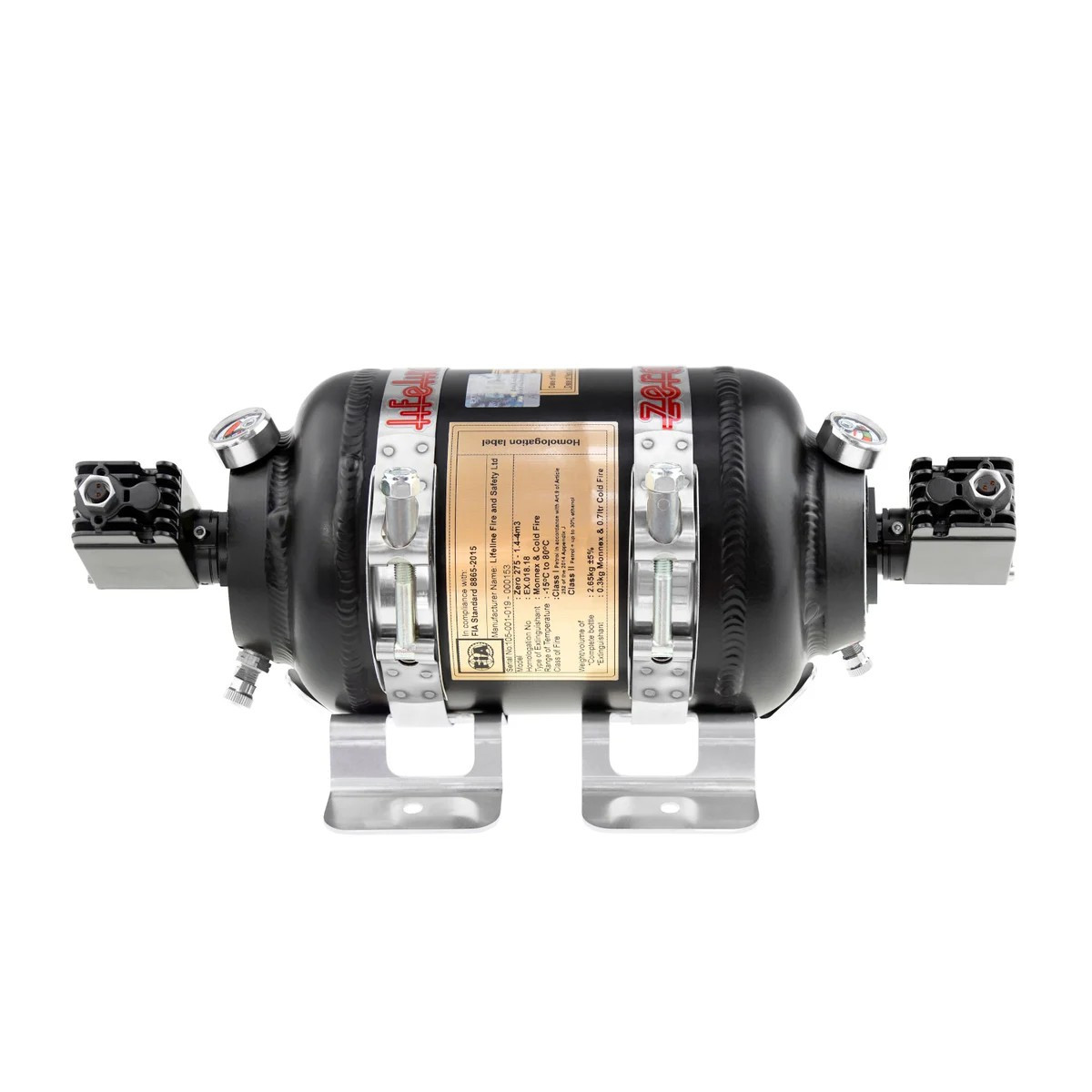 Extintor de incêndio LIFELINE Zero 275L FIA EX.033.23 CLASSE V-E75 e E85Array