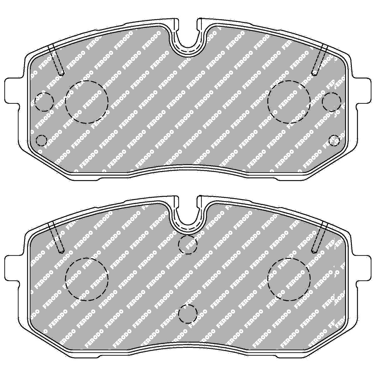 Pastilhas de travão dianteiras Ferodo DS2500 Hyundai I20 III (BC3, BI3) 1.6 TGDI NArray