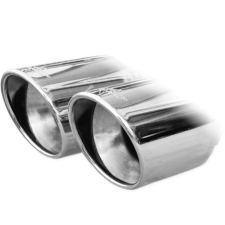Terminal sin silenciador del escape 2X70 X-RACE para AUDI A1 GB 40TFSI 2.0T (207CV) SPORTBACK 2023