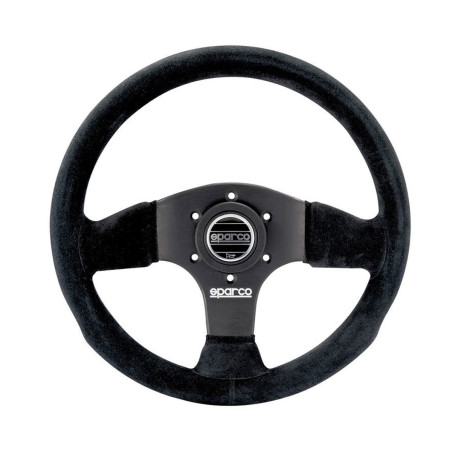 Volante Sparco P300 Piel vuelta negro