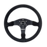 Volante Sparco R375 em pele acamurçada Preto