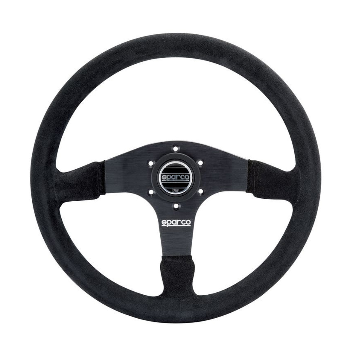 Volante Sparco R375 Piel de gamuza NegroArray