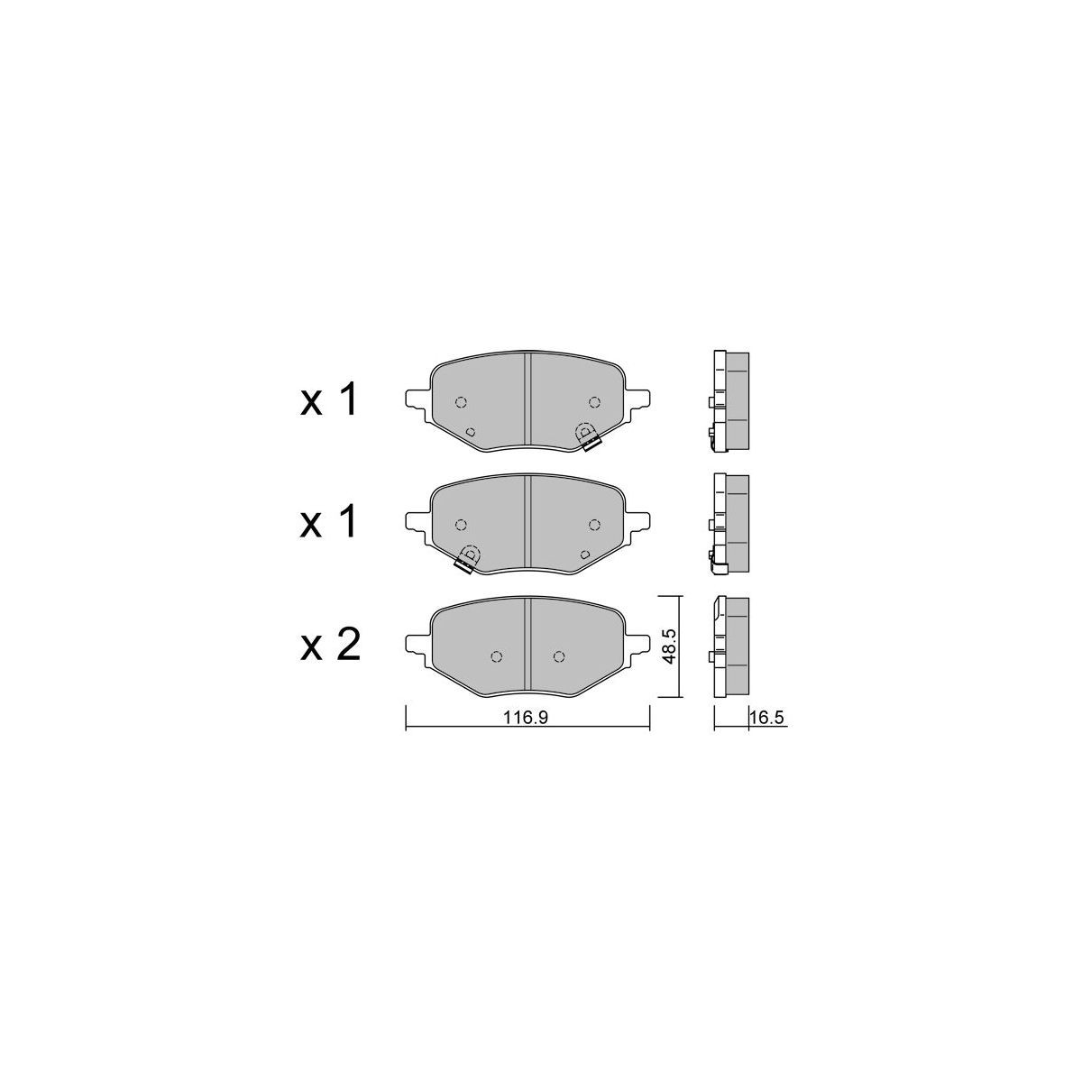 Pastillas de freno GT2i club Traseras para Honda Z-RV e:HEV 4WD (2023- )Array