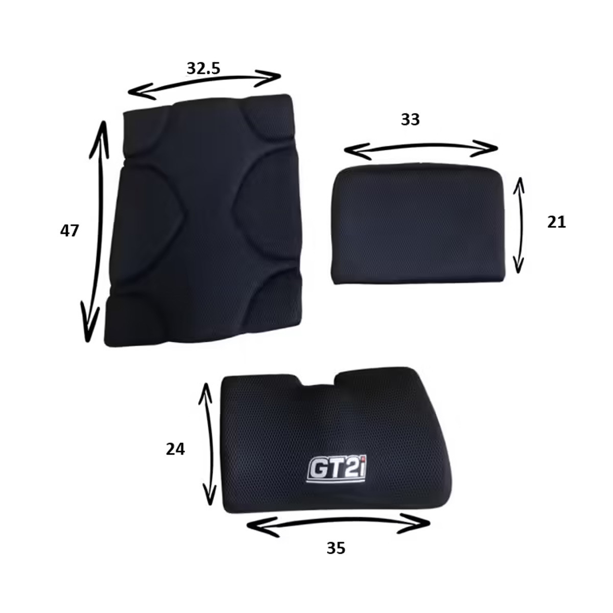 Kit de almofadas do banco e do encosto Banco GT2i Banco Race-02MArray
