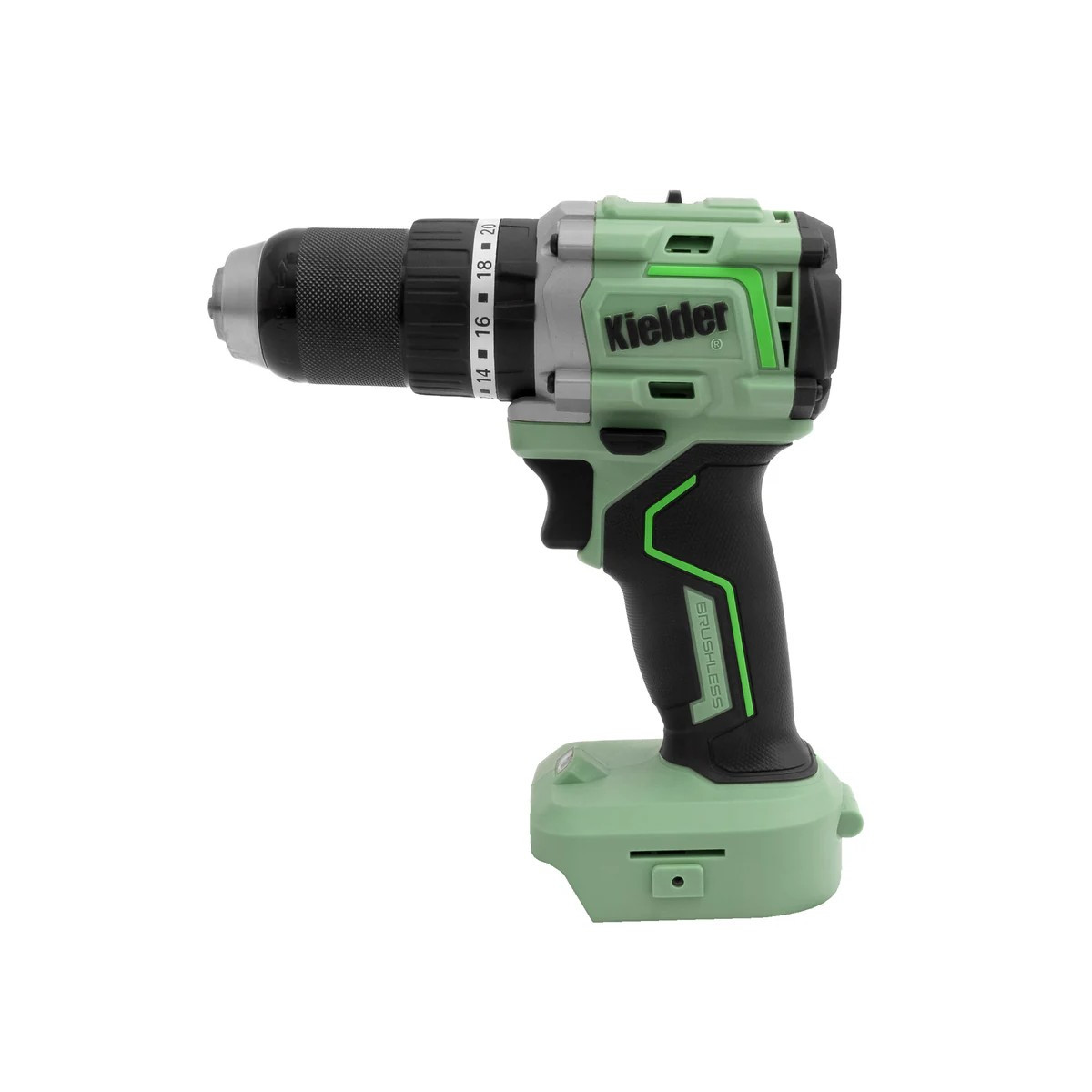 Berbequim combinado ultra-compacto KIELDER 18V 75Nm com 2 baterias de 4,0Ah e carregadorArray